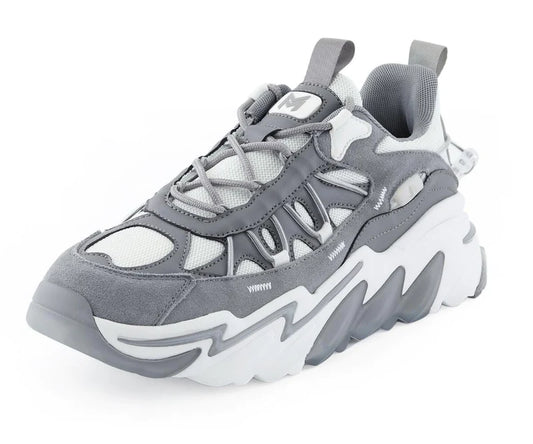 MAZINO RIDGE - 011 SHOES (WHITE/GREY)