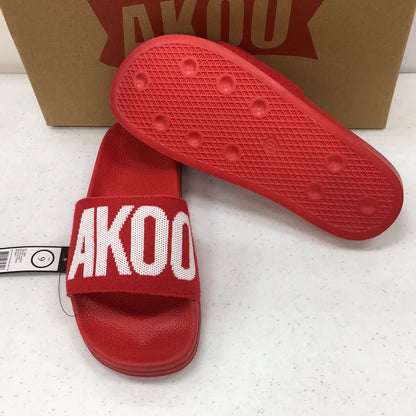 AKOO 721-0805  CROWN SLIDES/RACING RED