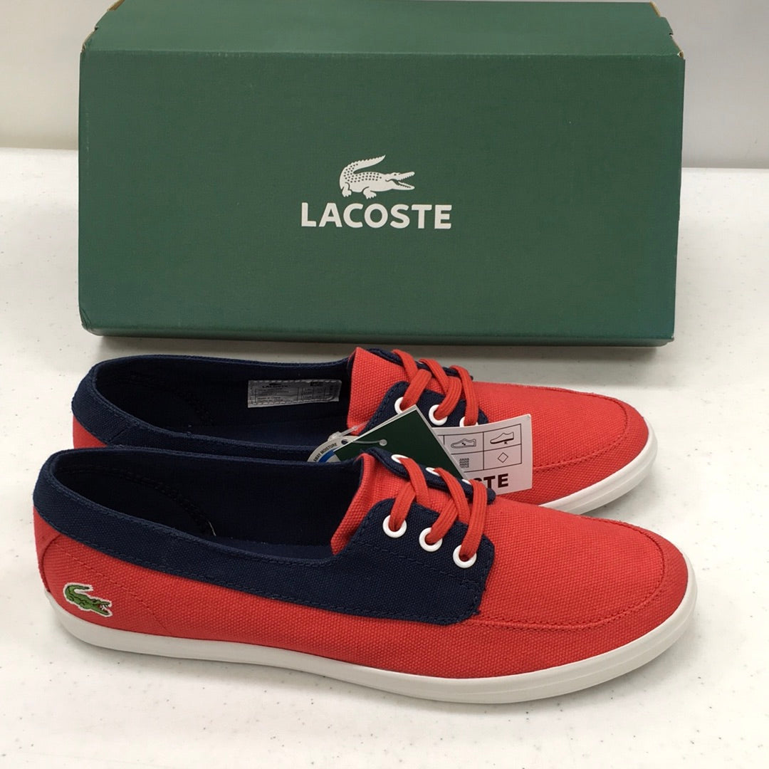 LACOSTE ZIANE BOAT SPW TXT RED/DK BLU 7-25SPW1103SW4