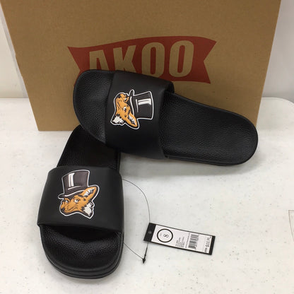 AKOO 721-0806  SLICK SLIDES/BLACK