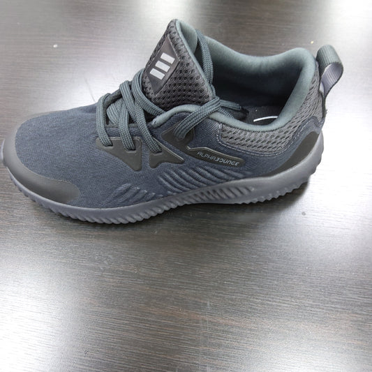 Adidas-unisex-kids-alphabounce-beyond-running-shoe-carbon-grey-black-Pre School B42285