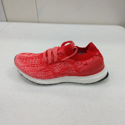 Adidas Unisex-Child Ultraboost Uncaged Running Shoe, Ray Red/Ray Pink/Shock Red, BA8296 Grade School