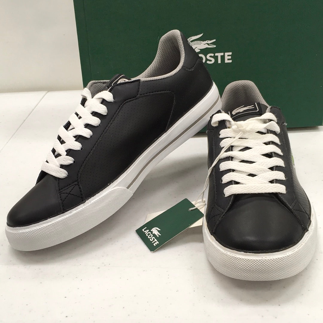 LACOSTE MARLING2 SPM LTH/SYN BLK/GRY 7-25SPM0012231