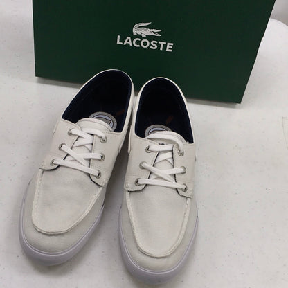 LACOSTE KEEL CLL SPM CNV WHT/DK BLU 7-25SPM5035X96