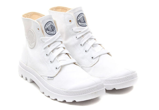 PALLADIUM 72886154 BLANC HI WHITE/WHITE Grade School