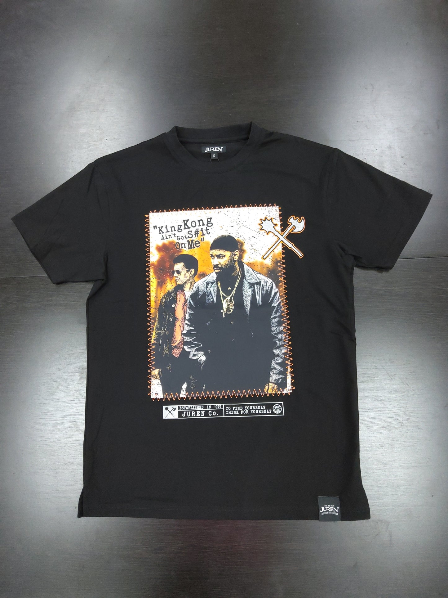 JUREN KINGKONG TEE - BLACK