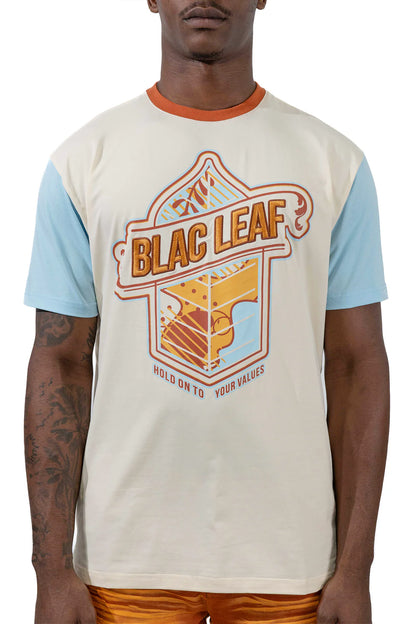 Blac Leaf HOLD ON TO YOUR VALUES SHIRT BLHTV-106-BT