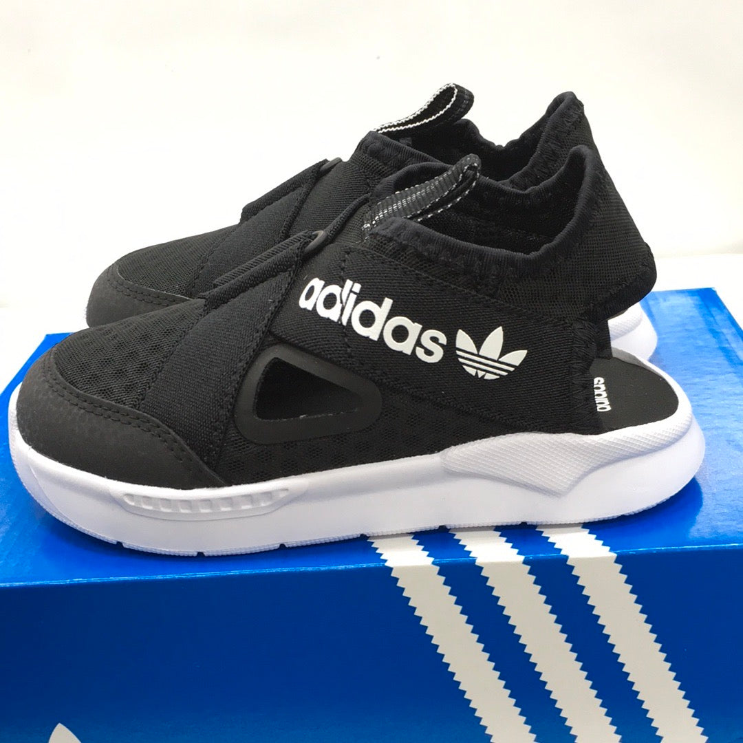 Adidas-kids-boys-360-platform-sneakers-shoes-casual-black-FX4946 Pre School