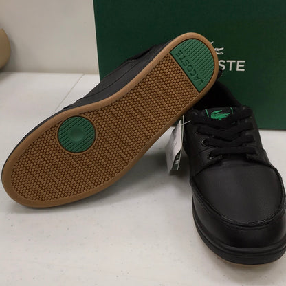 LACOSTE CARNABY EVO REI SPM LTH/SYN BLK/BLK 7-30SPM000402H