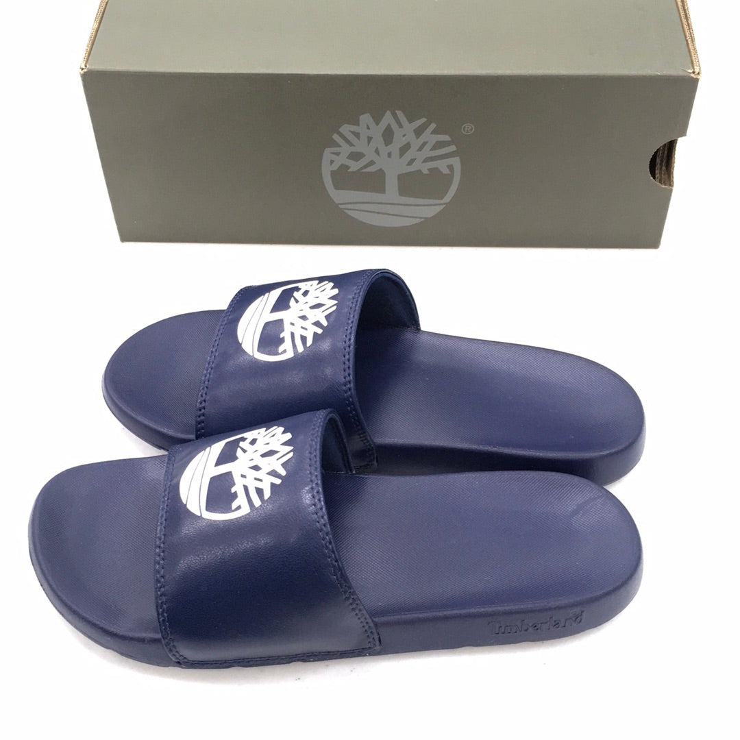 TIMBERLAND PLAYA SANDS SLIDE NAVY W WHITE MENS TB 0A24WC 019