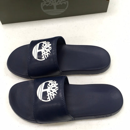 TIMBERLAND PLAYA SANDS SLIDE NAVY W WHITE MENS TB 0A24WC 019