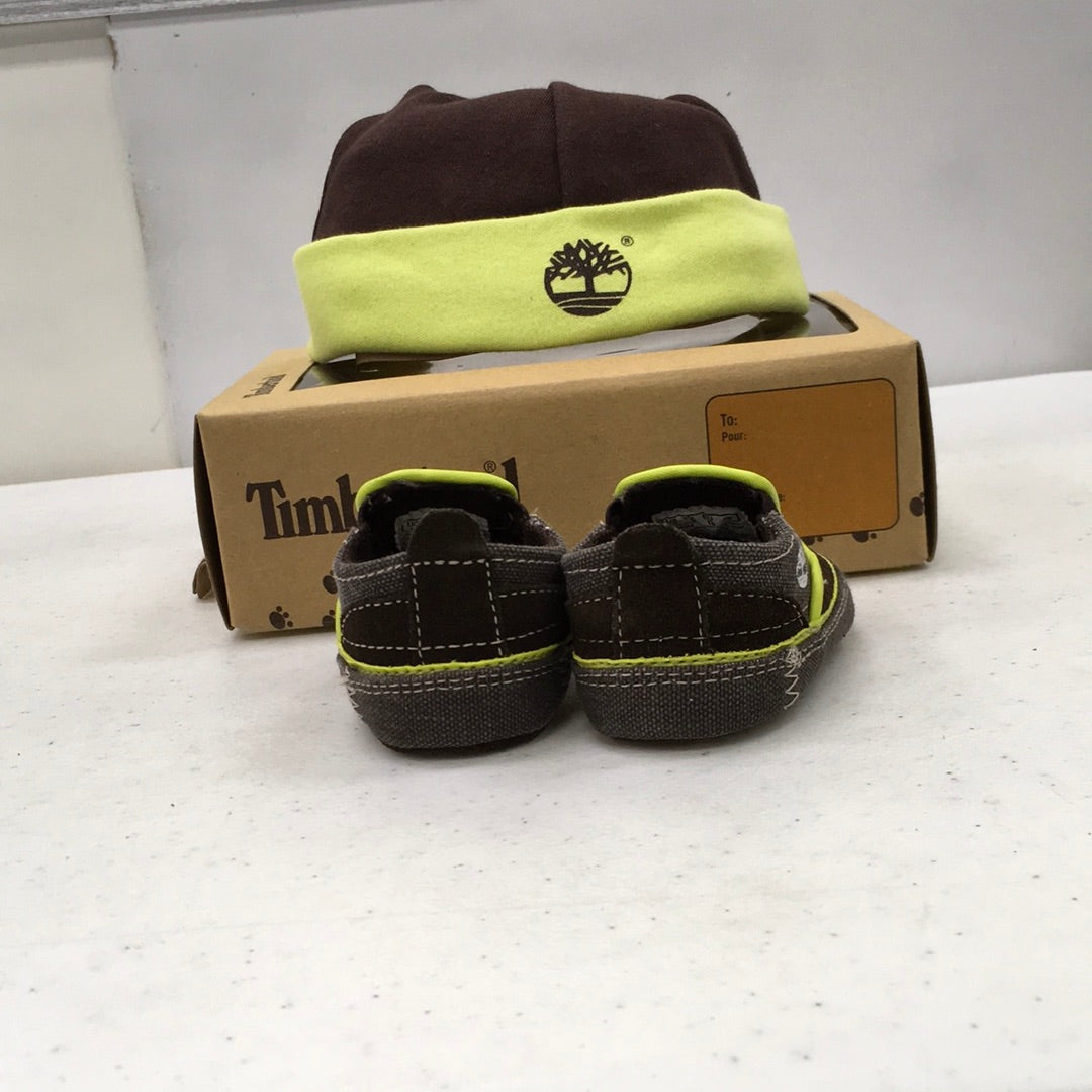 TIMBERLAND INFANT'S/NOUVEAUX-NE CRIBSLIPONW/HATDKBRWN/BRN  28849