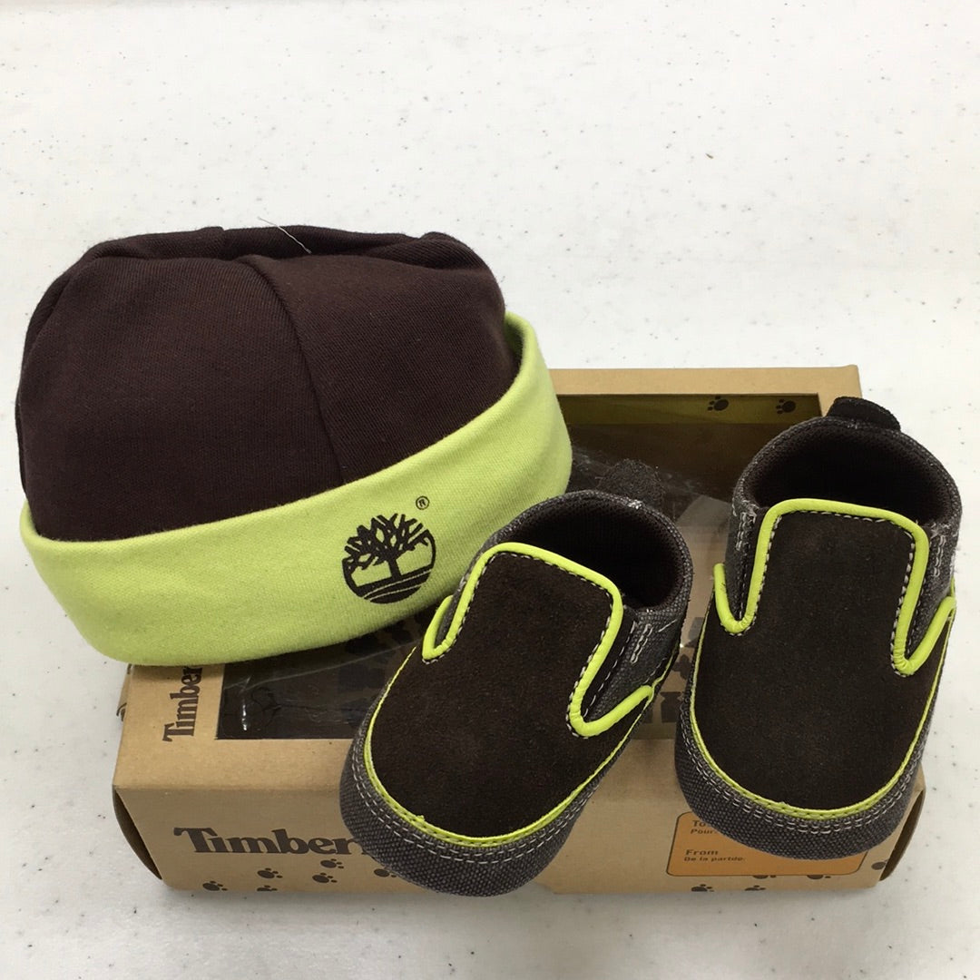 TIMBERLAND INFANT'S/NOUVEAUX-NE CRIBSLIPONW/HATDKBRWN/BRN  28849