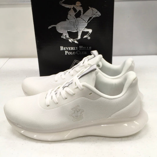 BEVERLY HILLS POLO CLUB ARENA MENS/HOMMES-WHITE MONO 100