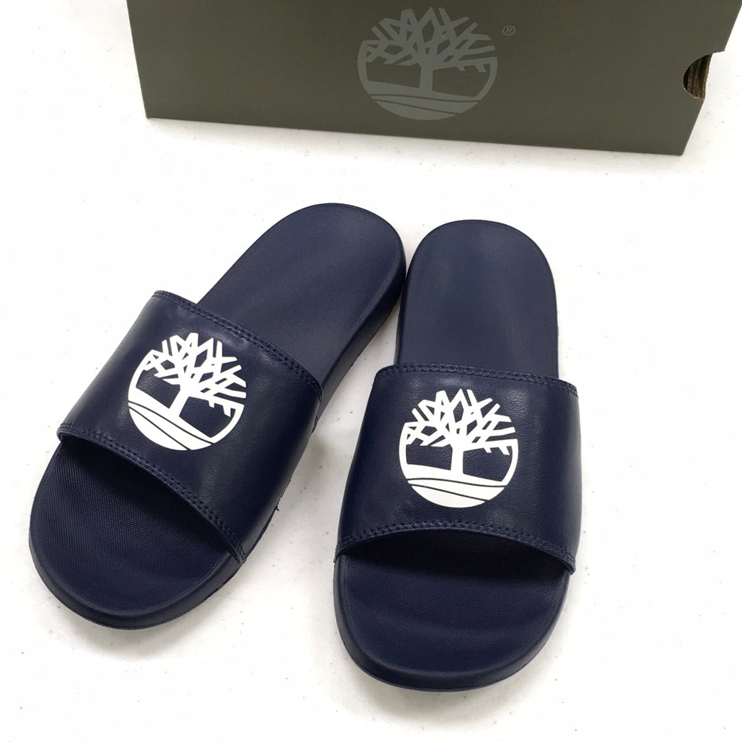 TIMBERLAND PLAYA SANDS SLIDE NAVY W WHITE MENS TB 0A24WC 019