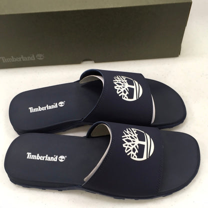 TIMBERLAND FELLS SLIDE NAVY WHITH WHITE MENS TB 0A1XAP 410