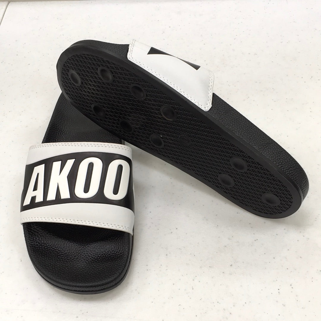 AKOO KICKERS SLIDE BLACK 711-0800