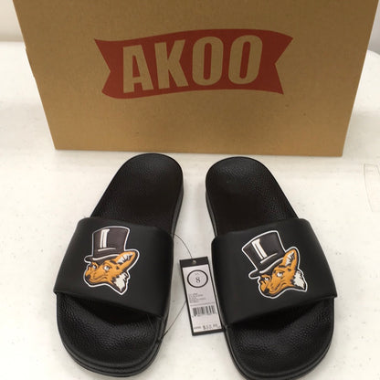 AKOO 721-0806  SLICK SLIDES/BLACK