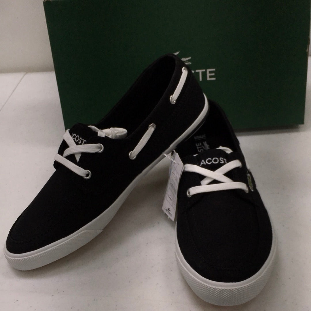 LACOSTE RAMER BOAT WJA SPM TXT BLK/WHT 7-25SPM 5022312