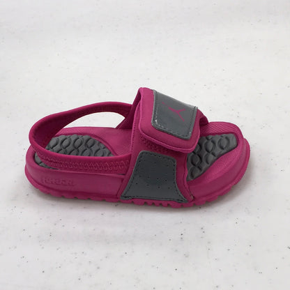 Nike Air Jordan Hydro 2  PINK/COOL GREY Slide Sandals ~ 487574-603 Toddler