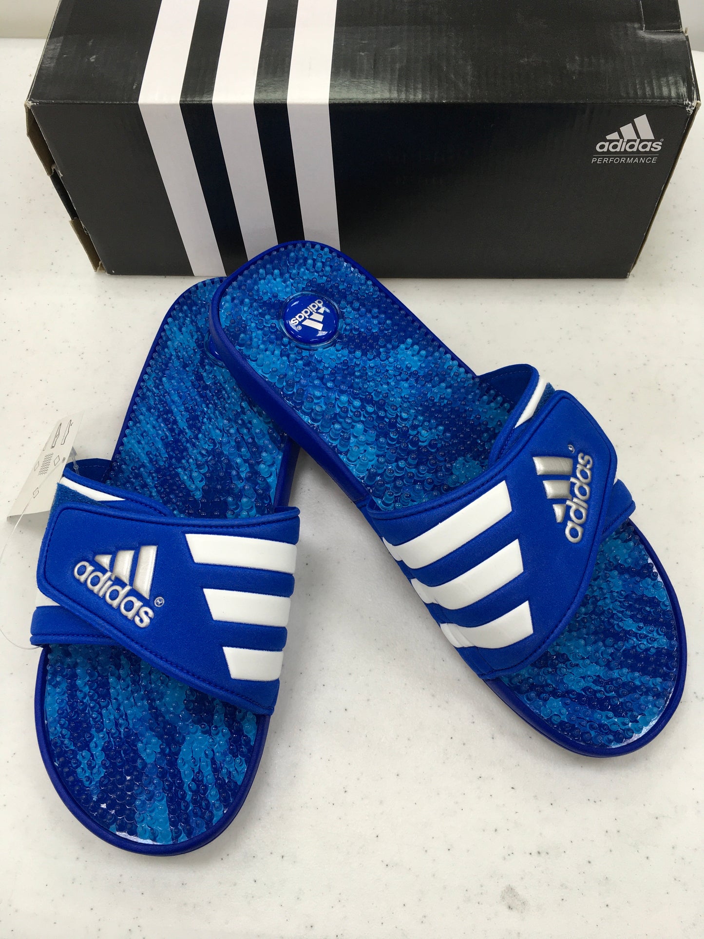 ADIDAS ADISSAGE CAMO MASSAGE SLIDES MEN'S