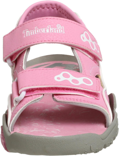 Timberland Big Kid Duneblaster Two-Strap Sandal PINK/RSE 65956 GRADE SCHOOL