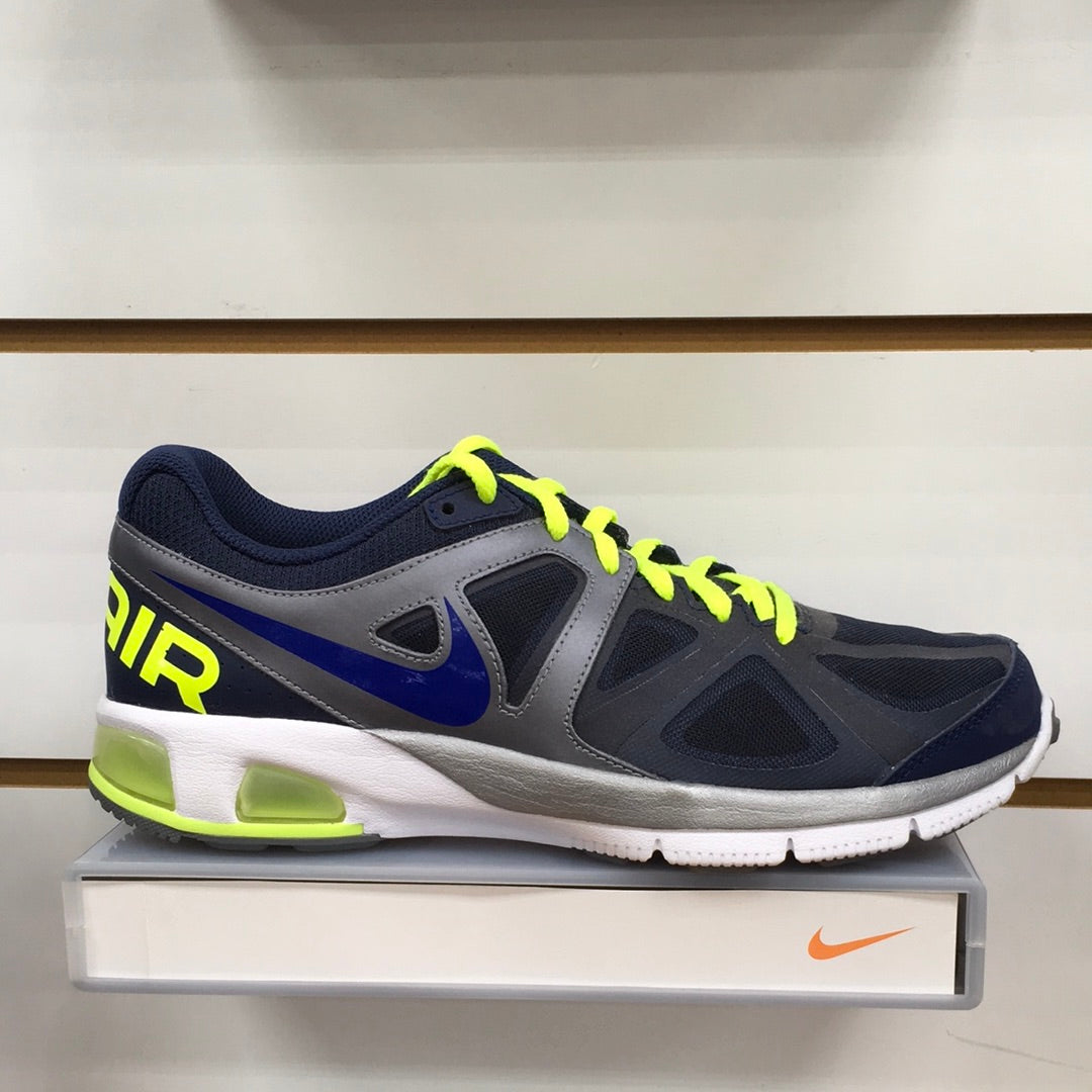 Nike Air Max Run Lite 4 Navy/Volt Mens Running Shoes- SKU: Nike 554904 401 Navy/Volt