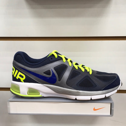 Nike Air Max Run Lite 4 Navy/Volt Mens Running Shoes- SKU: Nike 554904 401 Navy/Volt