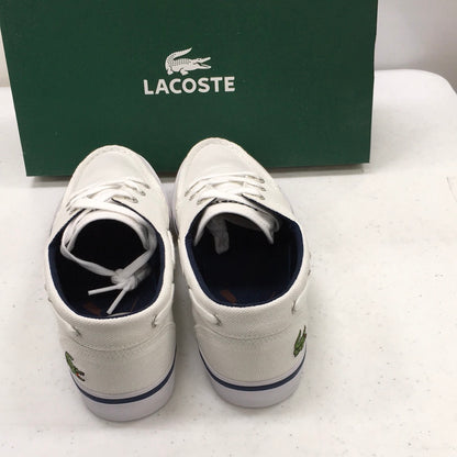 LACOSTE KEEL CLL SPM CNV WHT/DK BLU 7-25SPM5035X96