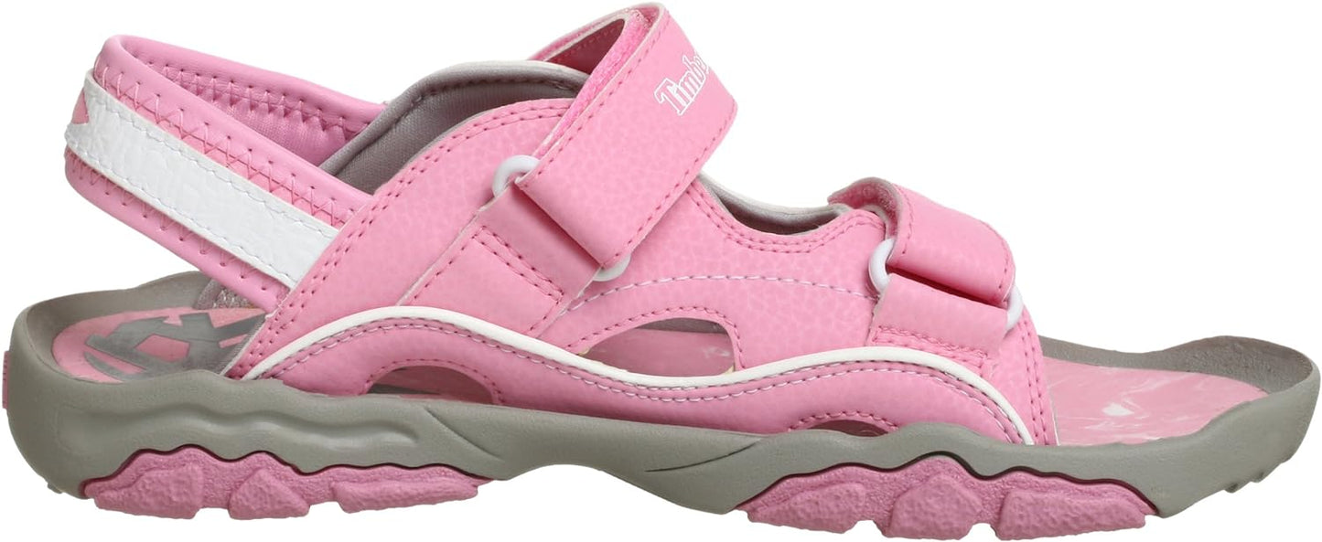 Timberland Big Kid Duneblaster Two-Strap Sandal PINK/RSE 65956 GRADE SCHOOL