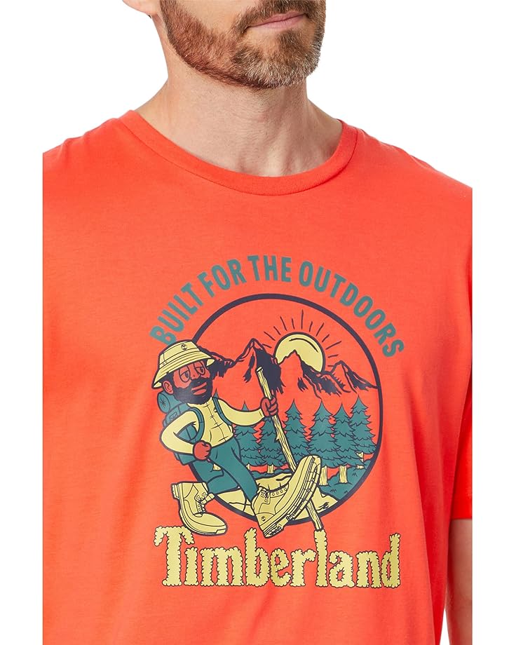 TIMBERLAND HIKE OUT GRAPHIC  T-Shirt  CORAL TB0A5YMB 880