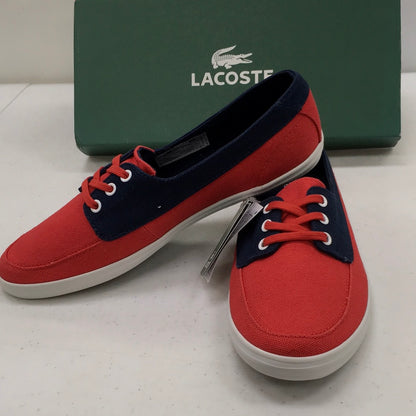 LACOSTE ZIANE BOAT SPW TXT RED/DK BLU 7-25SPW1103SW4