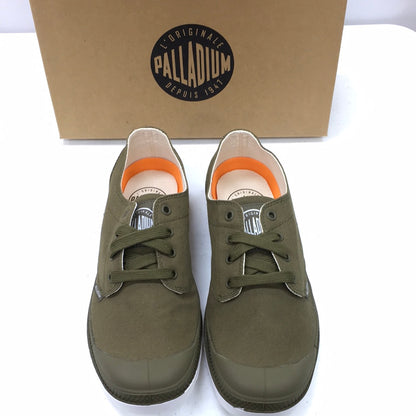 PALLADIUM BLANC OX DK OLIVE/WHITE 72885328