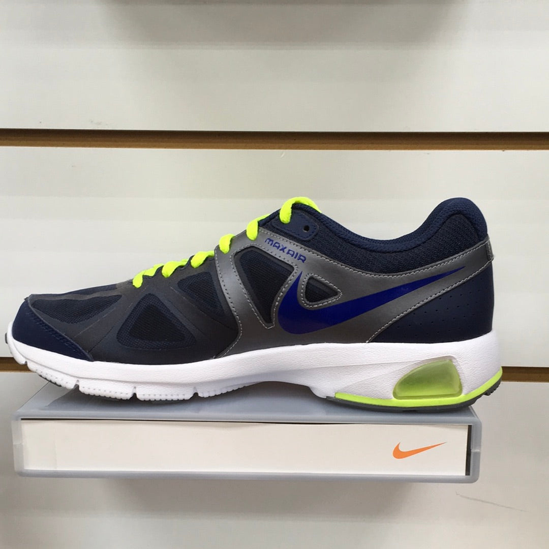 Nike Air Max Run Lite 4 Navy/Volt Mens Running Shoes- SKU: Nike 554904 401 Navy/Volt