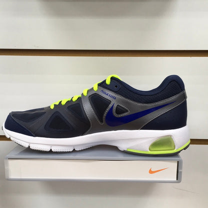 Nike Air Max Run Lite 4 Navy/Volt Mens Running Shoes- SKU: Nike 554904 401 Navy/Volt