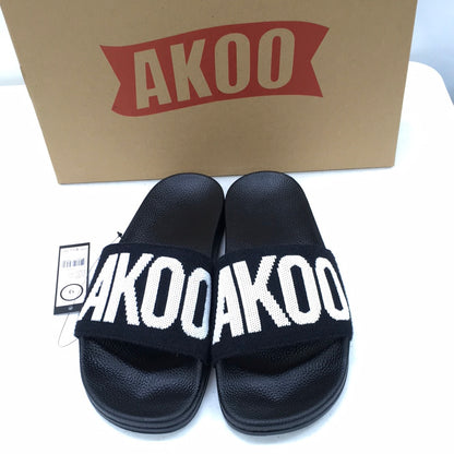 AKOO 721-0805  CROWN SLIDES/BLACK RN98011