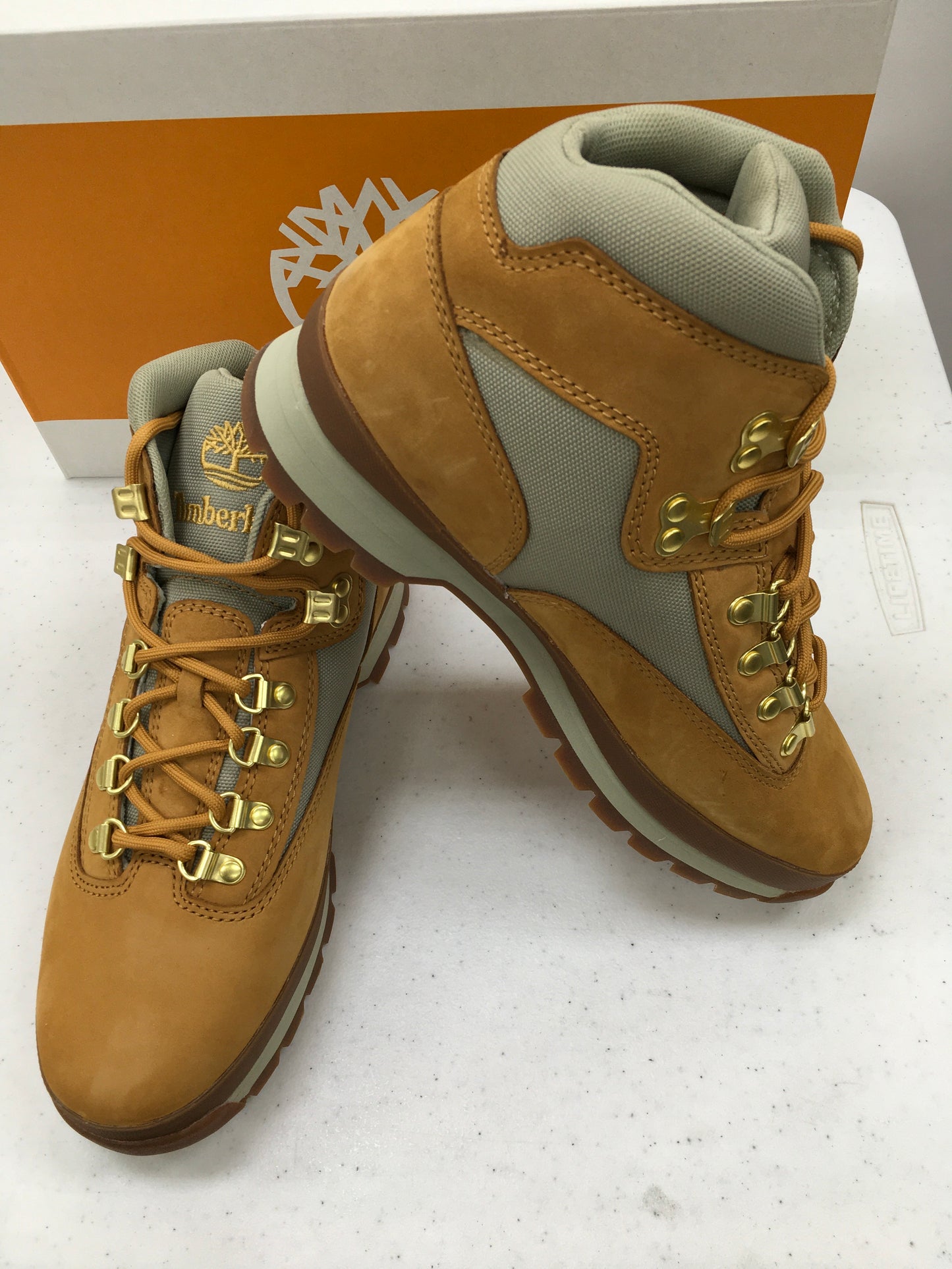 TIMBERLAND EURO HIKER LACE UP WHEAT NUBUCK TB0A28GY 754