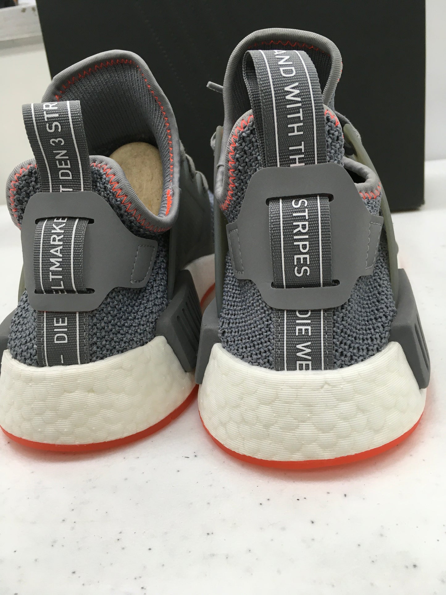 Adidas NMD XR1 Grey Three Solar Red  BY9925