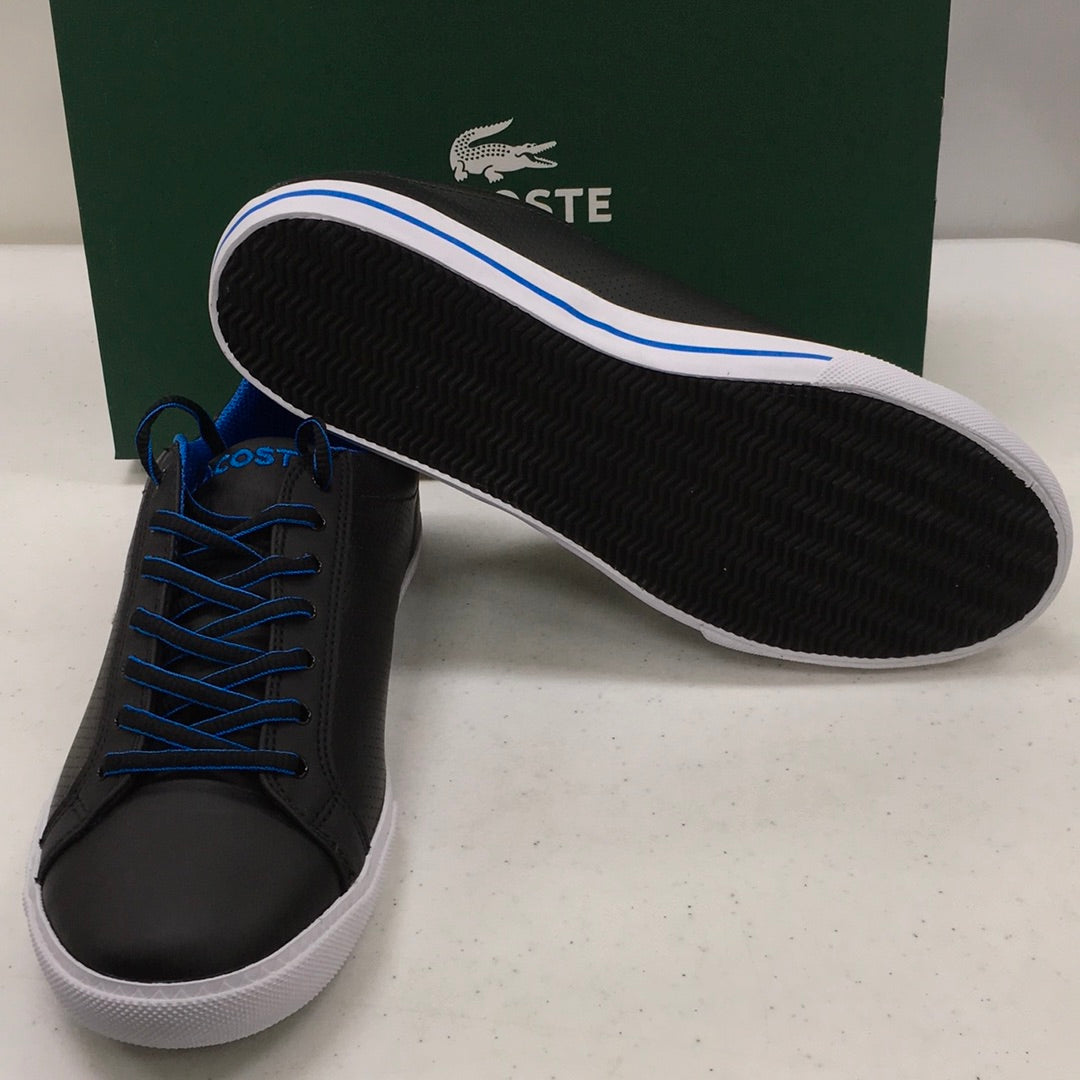 LACOSTE GRAD VULC US SPM LTH/SYN BLK/BLU 7-25SPM3006011