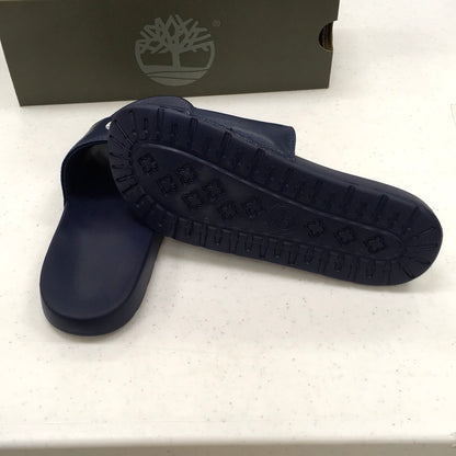 TIMBERLAND PLAYA SANDS SLIDE NAVY W WHITE MENS TB 0A24WC 019