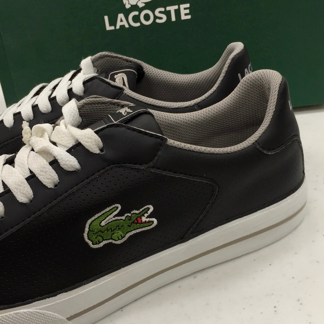 LACOSTE MARLING2 SPM LTH/SYN BLK/GRY 7-25SPM0012231