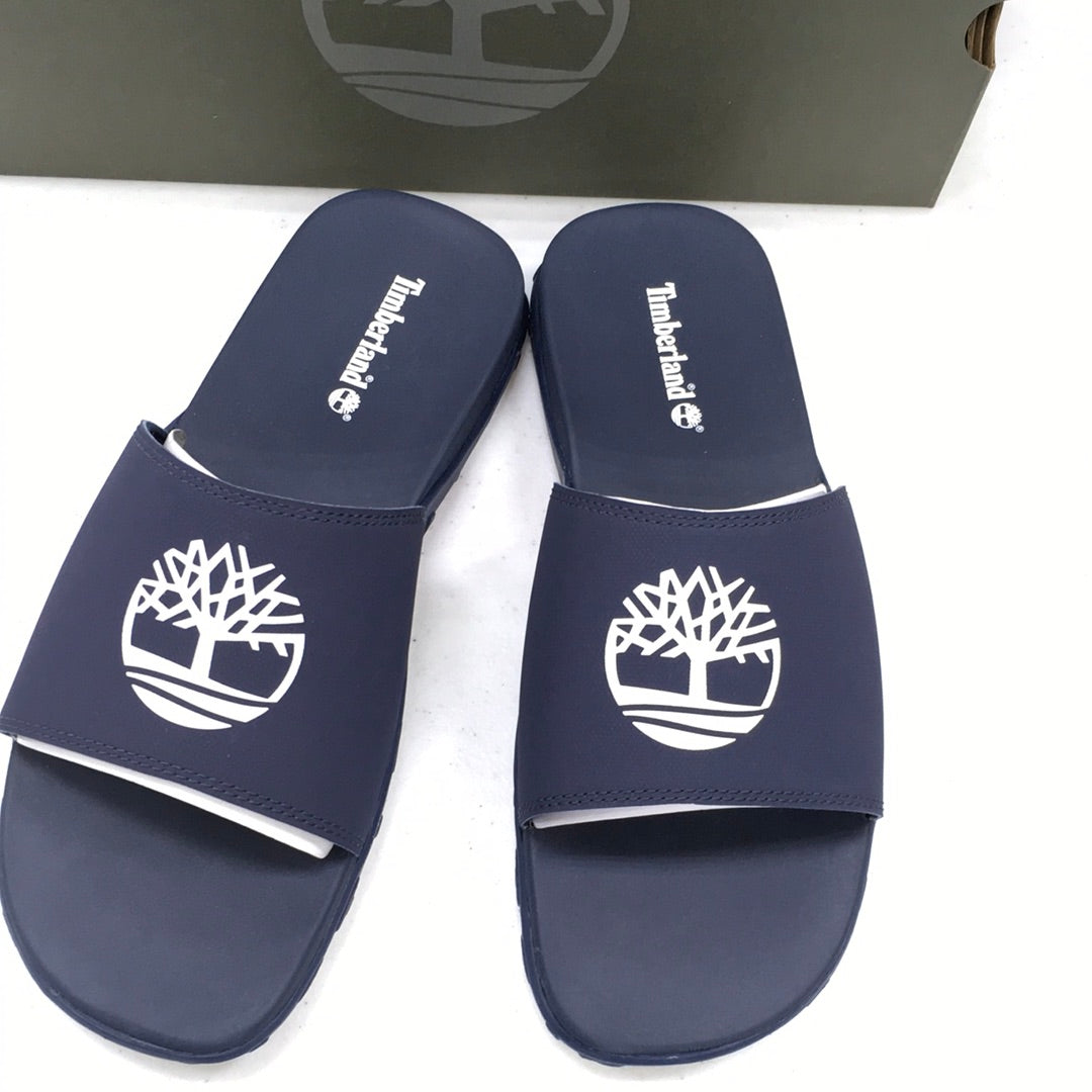 TIMBERLAND FELLS SLIDE NAVY WHITH WHITE MENS TB 0A1XAP 410