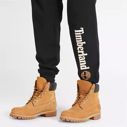 TIMBERLAND KENN LINEAR LOGO SWEATPANT BLACK TB0A5YFB