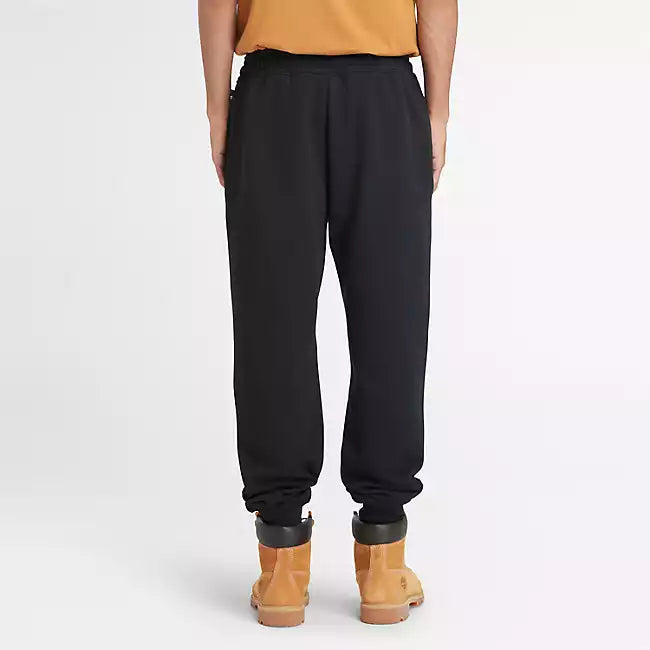 TIMBERLAND KENN LINEAR LOGO SWEATPANT BLACK TB0A5YFB