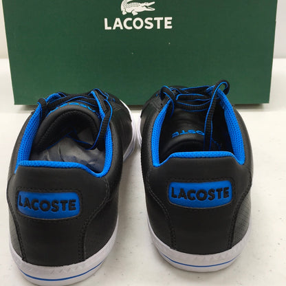 LACOSTE GRAD VULC US SPM LTH/SYN BLK/BLU 7-25SPM3006011