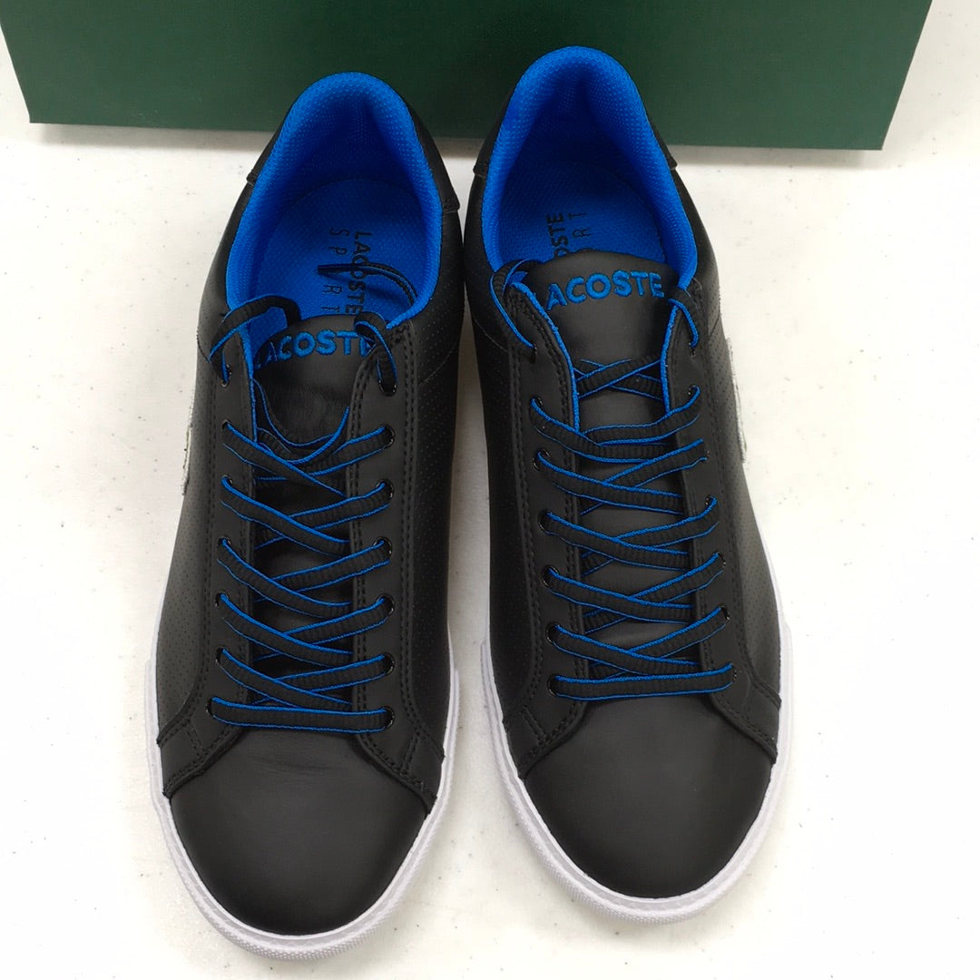 LACOSTE GRAD VULC US SPM LTH/SYN BLK/BLU 7-25SPM3006011