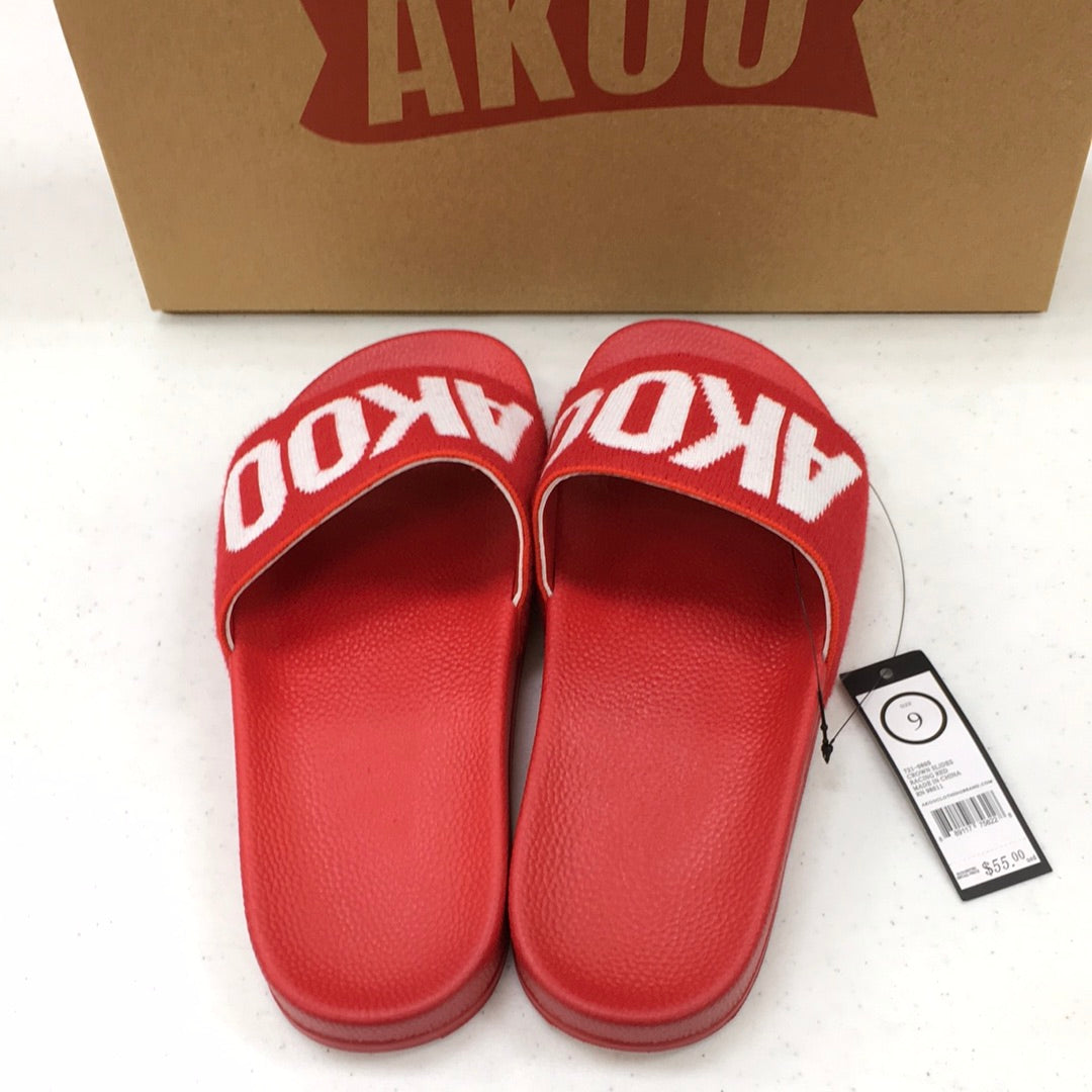 AKOO 721-0805  CROWN SLIDES/RACING RED