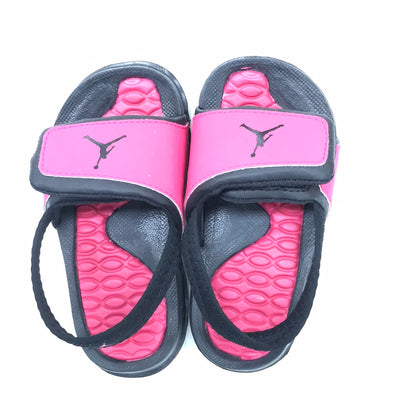 Nike Air Jordan Hydro 2  Cherry/Black Slide Sandals ~ 487574-609 Toddler