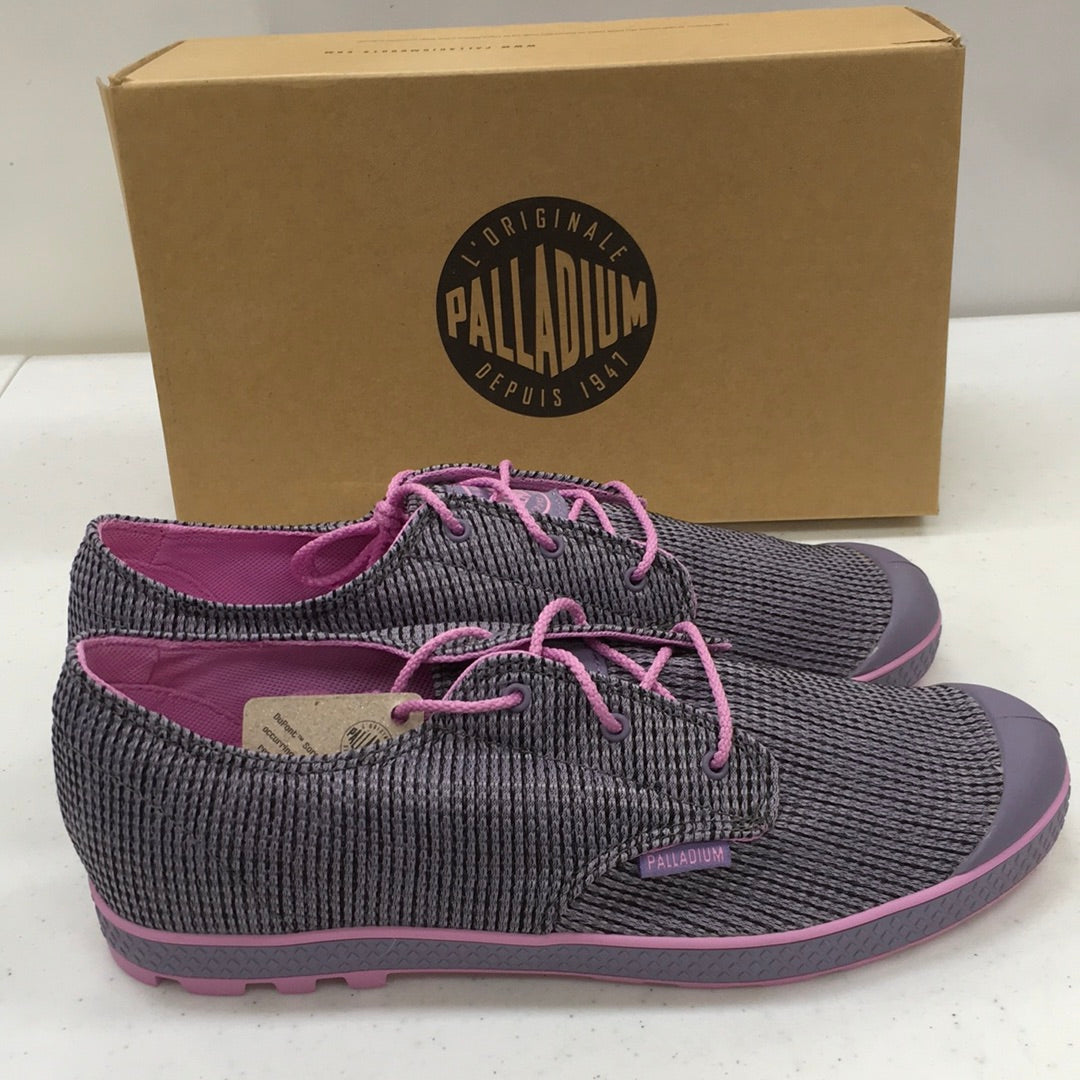 PALLADIUM SLIM OXFORD II PURPLE GRAY WOMEN'S 92837509