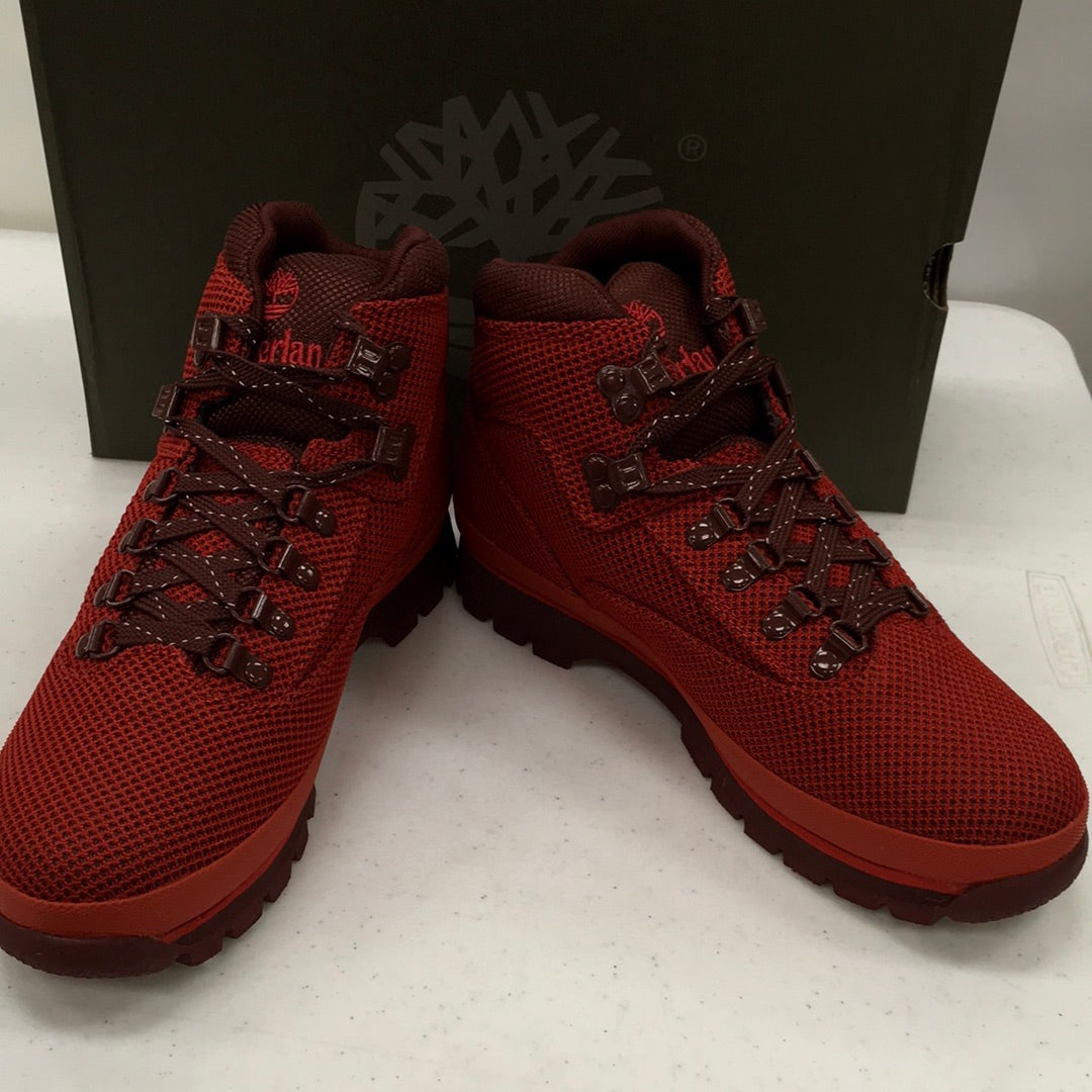 TIMBERLAND EURO HIKER MID HIKER MEDIUM RED KNIT MEN'S SHOMMES TB0A10AB 625